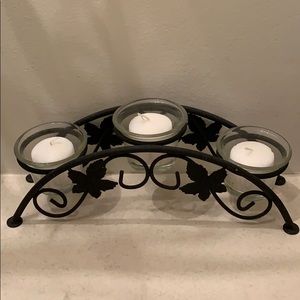 Set of two candle holders
